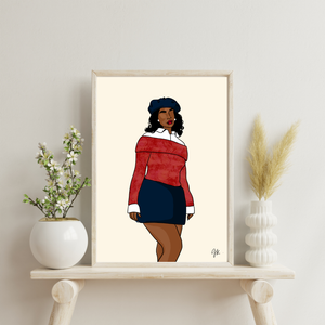 Homecoming Darling Print