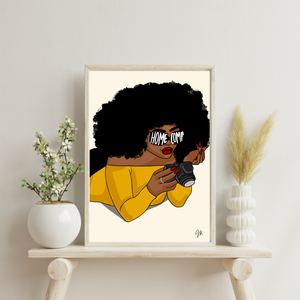 Homecoming Season Print