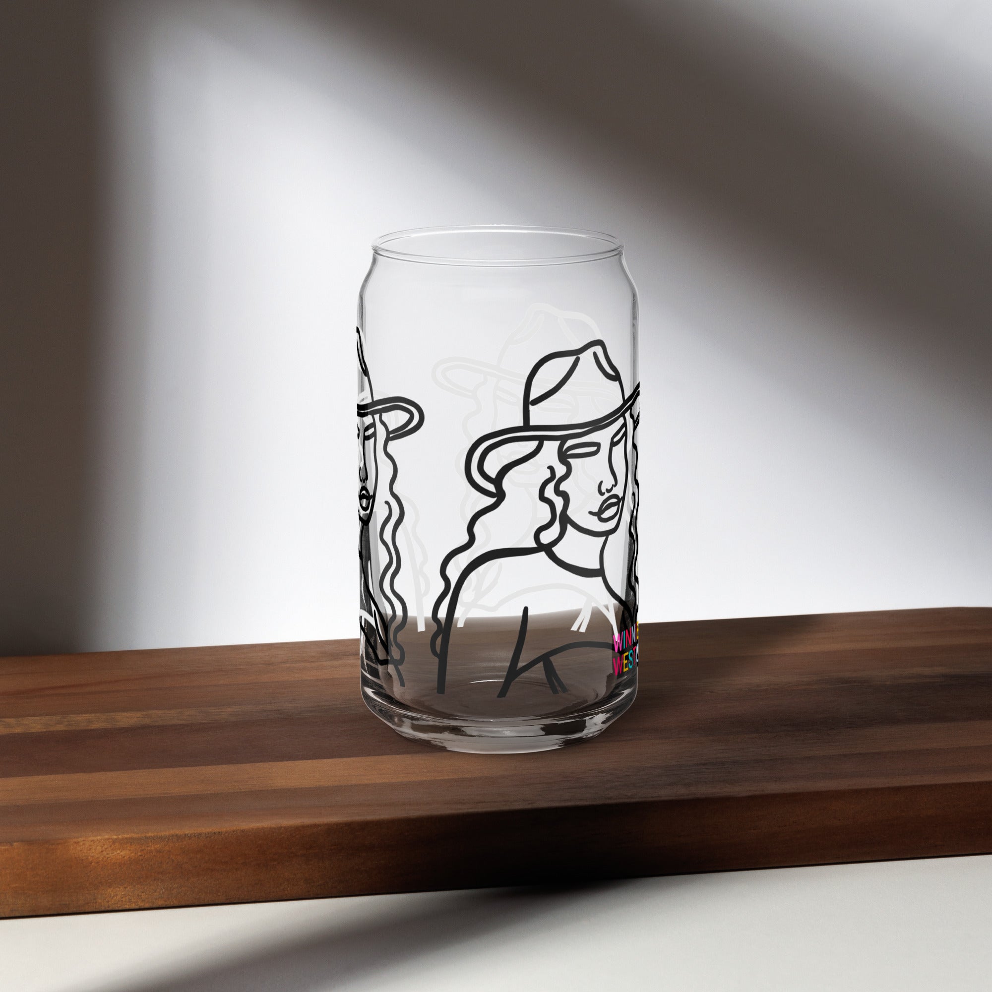 Renaissance Can-shaped Glass