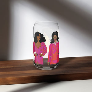 Girl Squad Can-shaped Glass