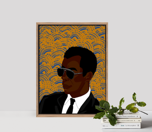 James Baldwin Print