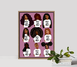 Black Girls Print