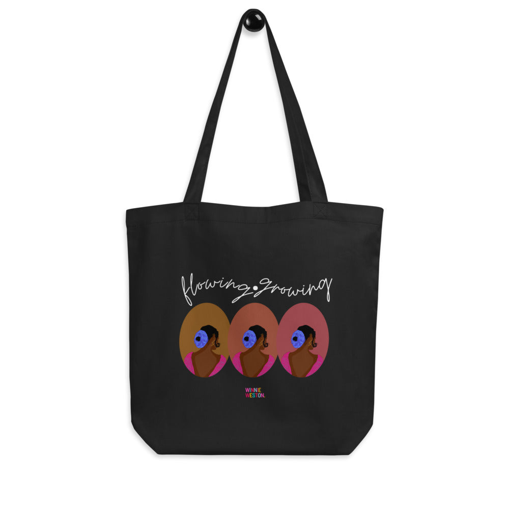 Flowing and Growing Tote Bag