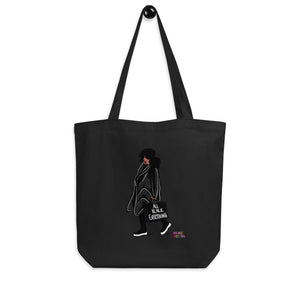 All Black Everything Tote Bag