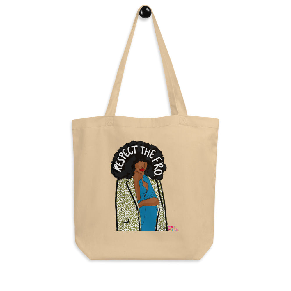 Respect The Fro Tote Bag