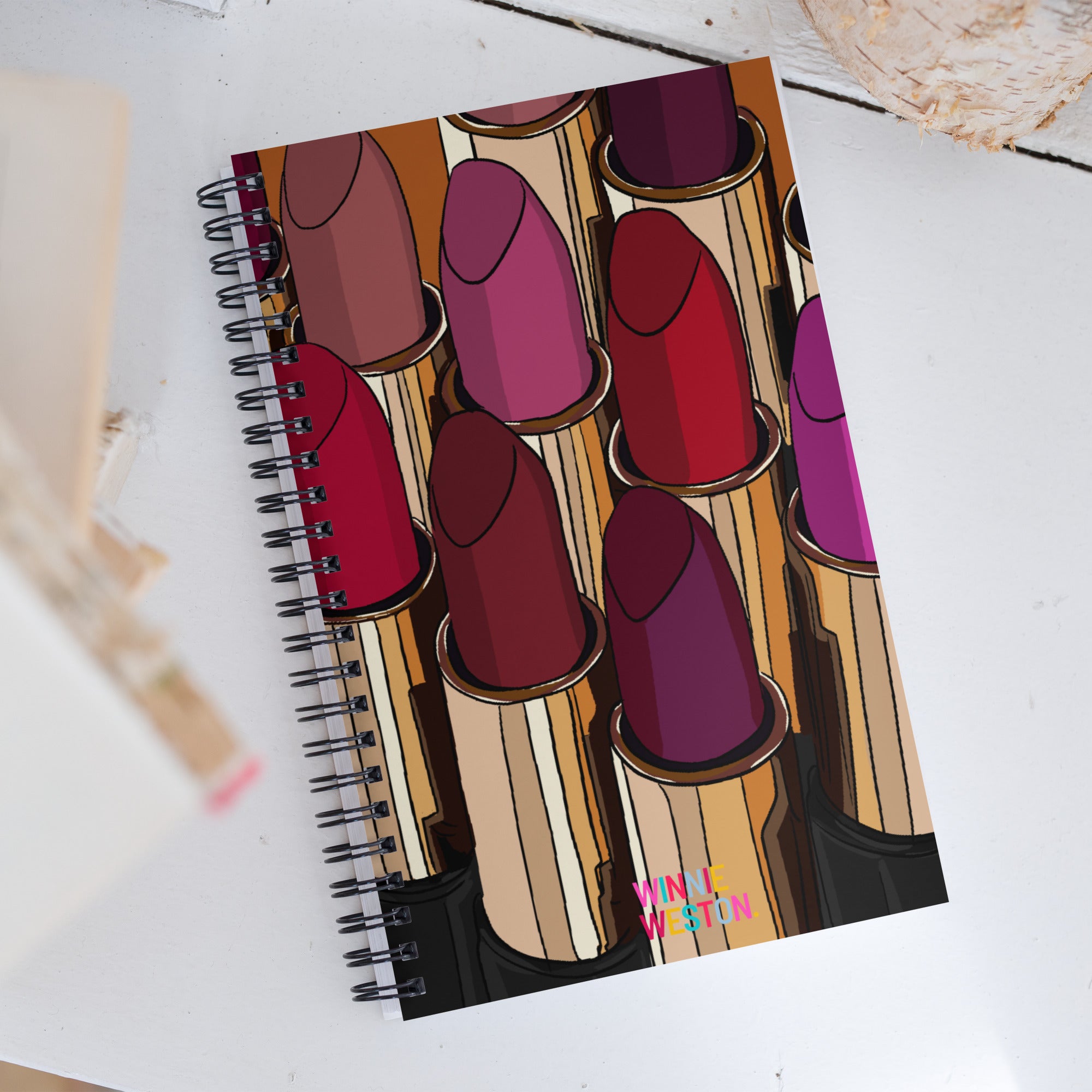 Lipstick Heaven Notebook