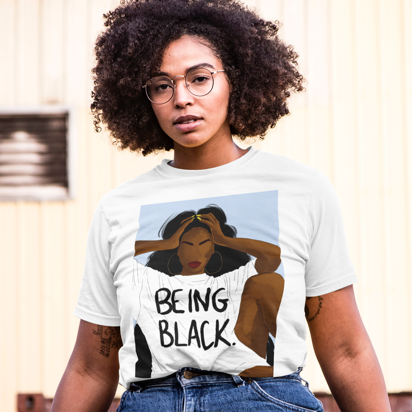 Being Black T-Shirt