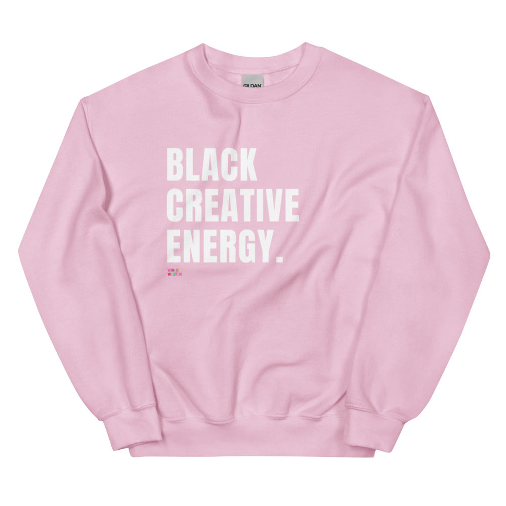 Black Creative Energy Sweatshirt