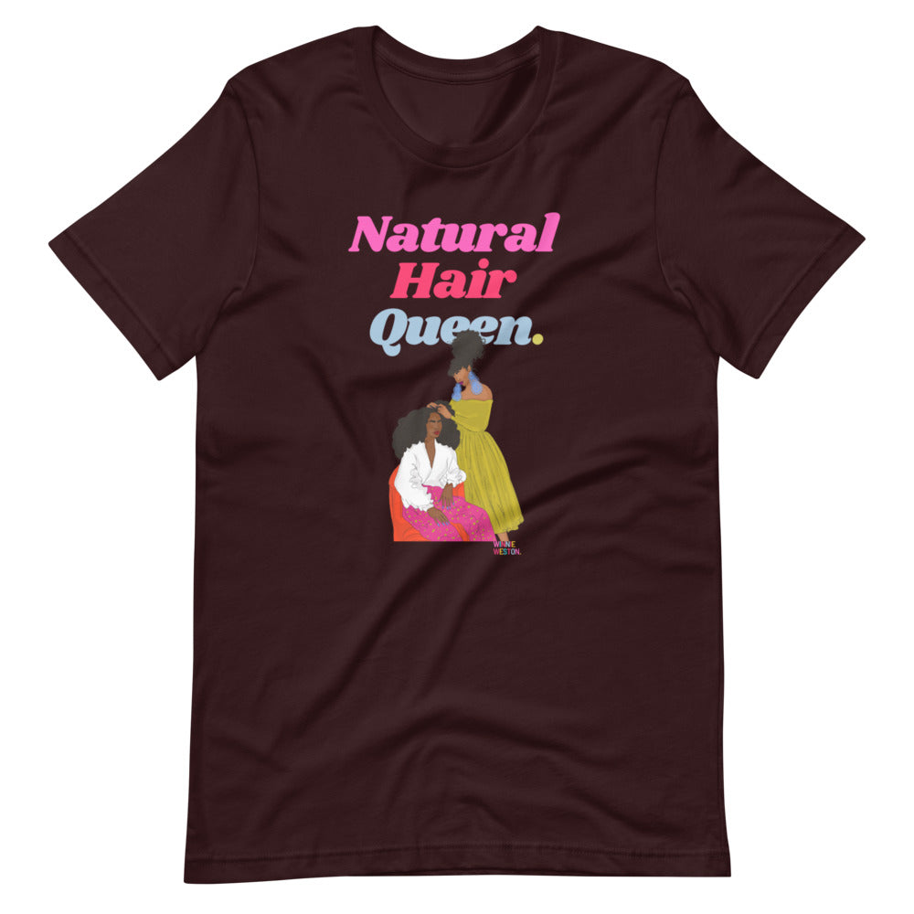 Natural Hair Queen Art T-Shirt